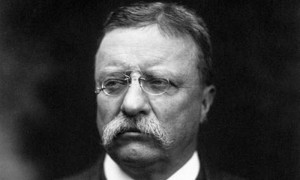 Teddy Roosevelt is one of my operators. I am going to be putting his mustache and glasses on the vehicle. It will also be named the Bully 2000 because one of Teddy's bully pulpit. 